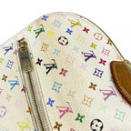 Louis Vuitton Trifold Wallet Monogram Multicolor Portefeuille Eugenie Blanc Rich — view 7