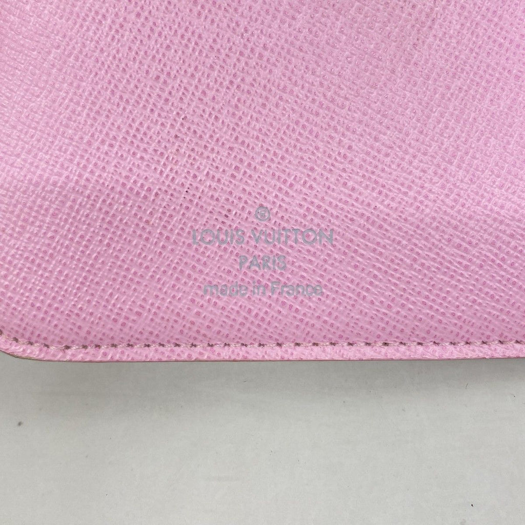 Louis Vuitton Trifold Wallet Monogram Multicolor Portefeuille Eugenie Blanc Rich — view 4