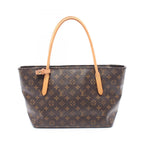 Louis Vuitton Tote Raspail PM Canvas Leather