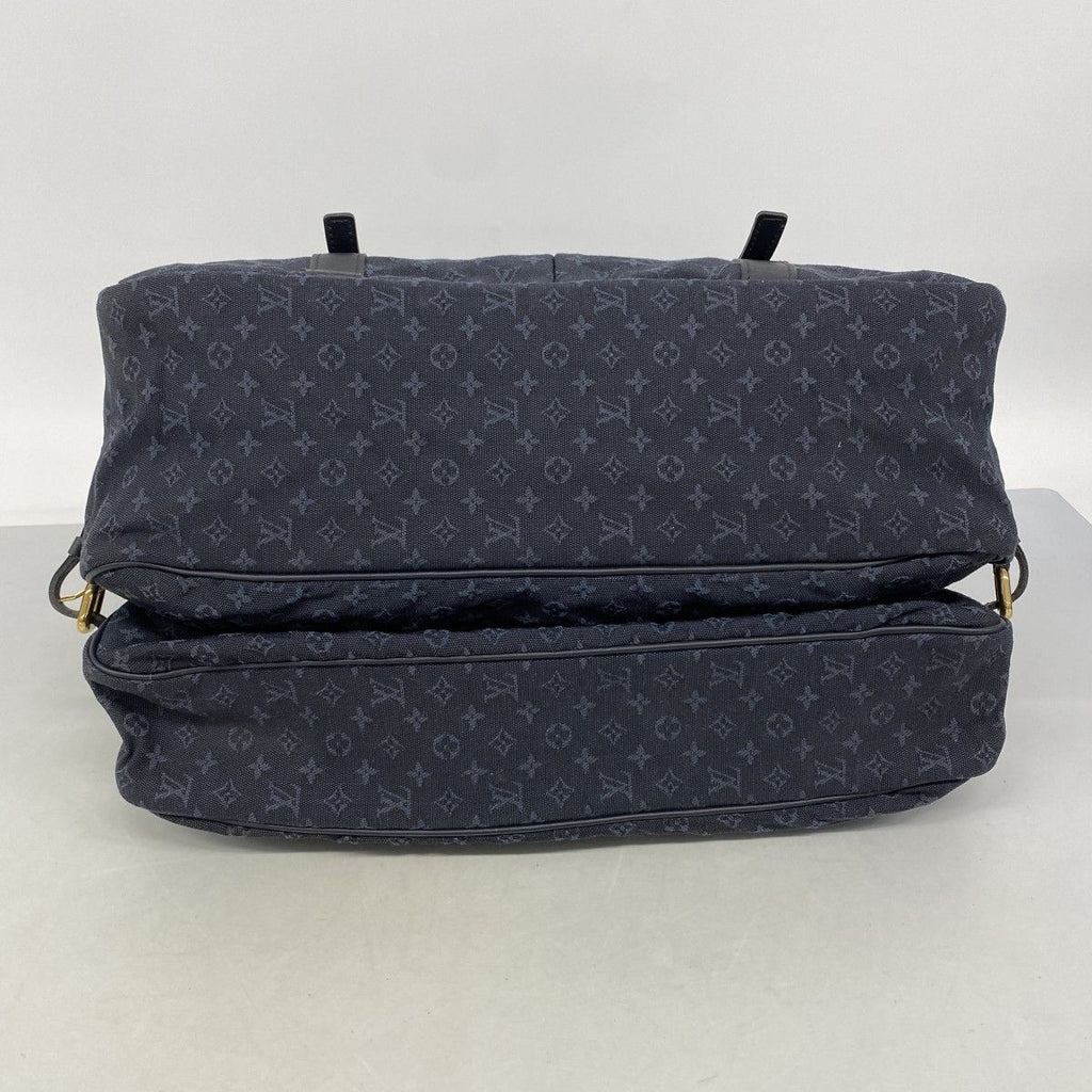 Louis Vuitton Briefcase Monogram Mini Denise Blue 2-Way — view 3