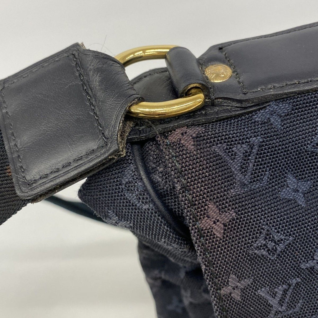 Louis Vuitton Briefcase Monogram Mini Denise Blue 2-Way — view 7