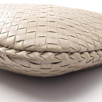 Bottega Veneta Shoulder Bag Intrecciato Beige Leather — view 6