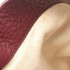 Gucci Tote Soho Interlocking 2-Way Bordeaux Leather Fringe — view 5