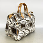 Louis Vuitton Handbag Monogram Town Yayoi Kusama Collaboration Speedy 30 Blanc — view 2