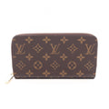 Louis Vuitton Round Wallet Zippy Coating Ting Canvas