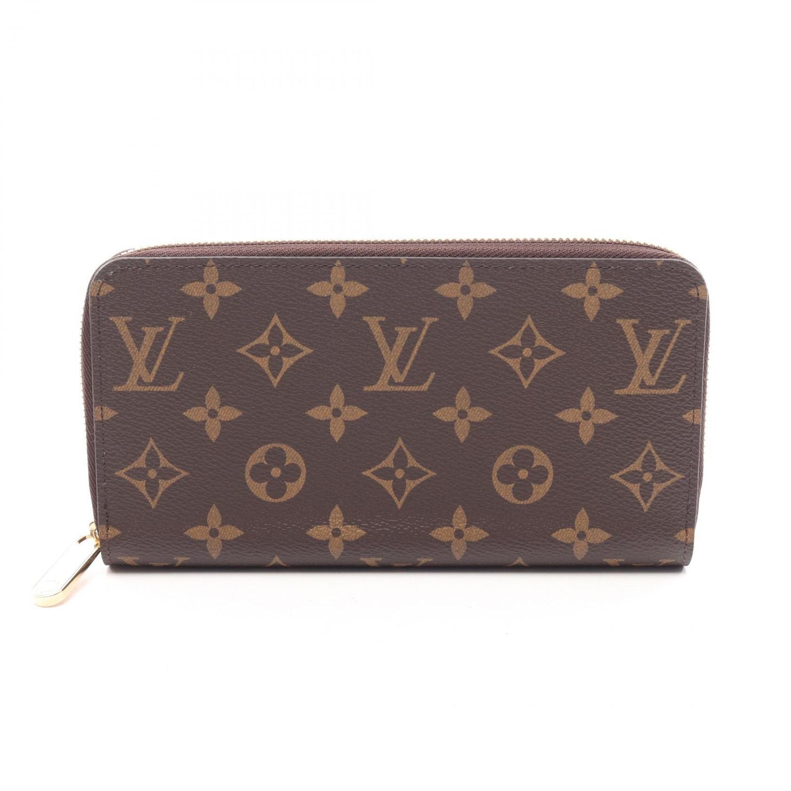 Louis Vuitton Round Wallet Zippy Coating Ting Canvas