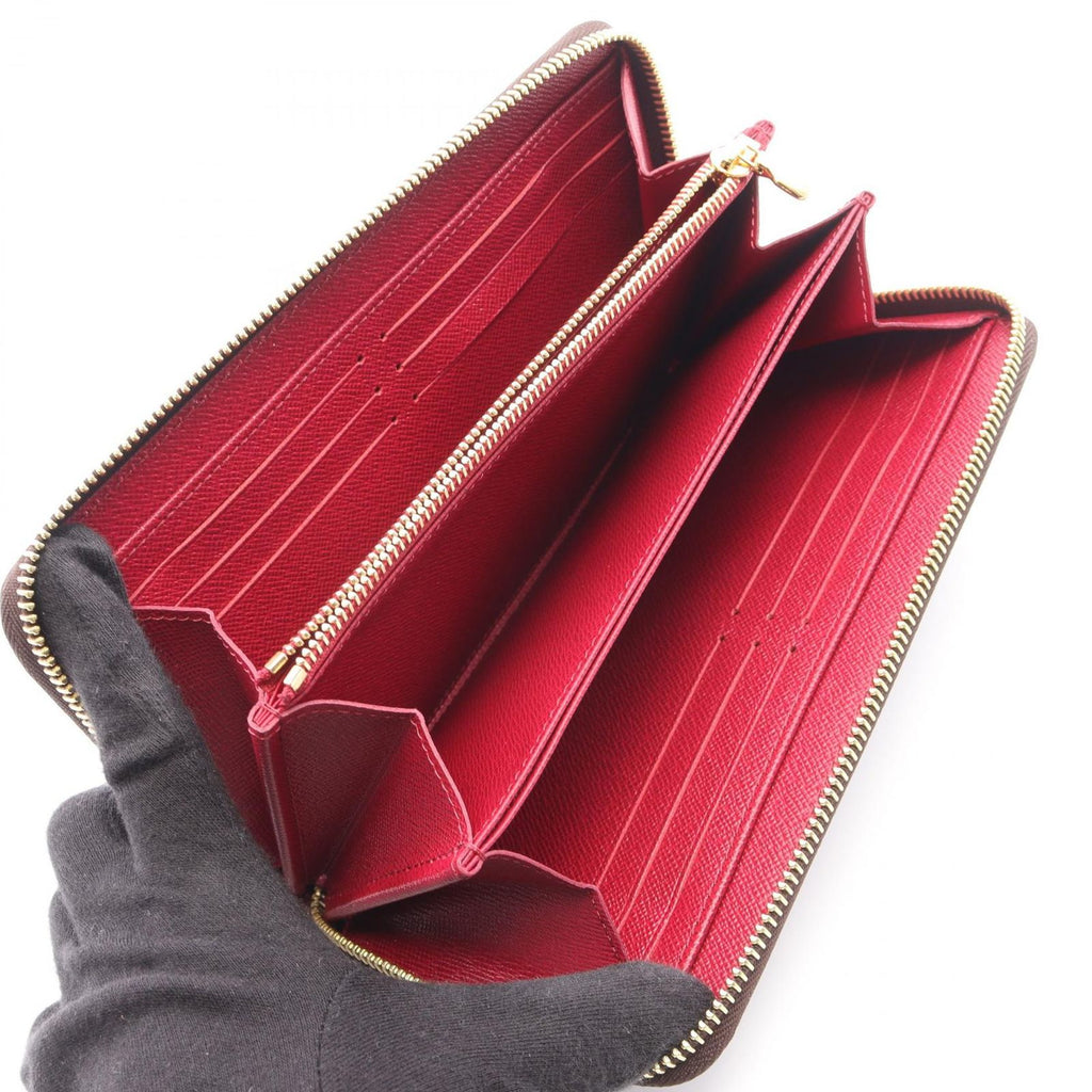 Louis Vuitton Round Wallet Zippy Fuchsia Canvas — view 3