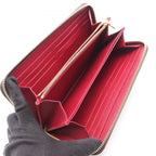 Louis Vuitton Round Wallet Zippy Fuchsia Canvas — view 3