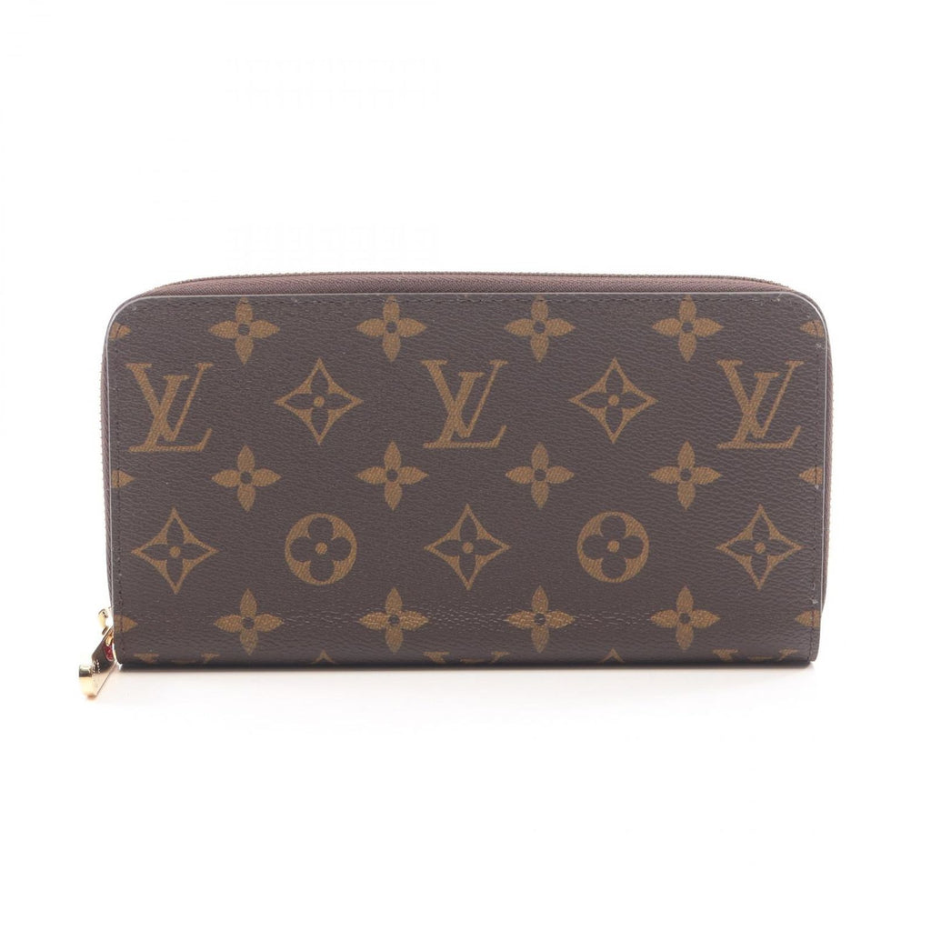 Louis Vuitton Round Wallet Zippy Fuchsia Canvas