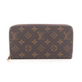 Louis Vuitton Round Wallet Zippy Fuchsia Canvas