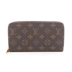 Louis Vuitton Round Wallet Zippy Fuchsia Canvas