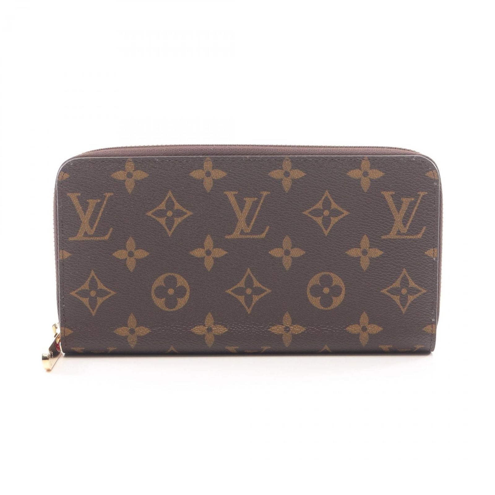 Louis Vuitton Round Wallet Zippy Fuchsia Canvas