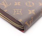 Louis Vuitton Round Wallet Zippy Fuchsia Canvas — view 7