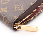 Louis Vuitton Round Wallet Zippy Fuchsia Canvas — view 6