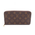 Louis Vuitton Round Wallet Zippy Rose Ballerine Leather