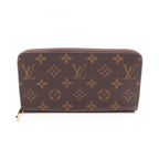 Louis Vuitton Round Wallet Zippy Rose Ballerine Leather