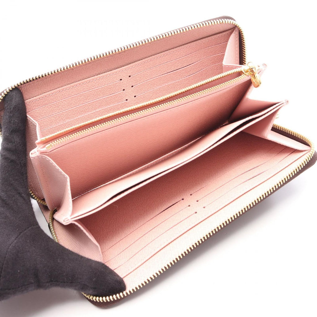 Louis Vuitton Round Wallet Zippy Rose Ballerine Leather — view 3