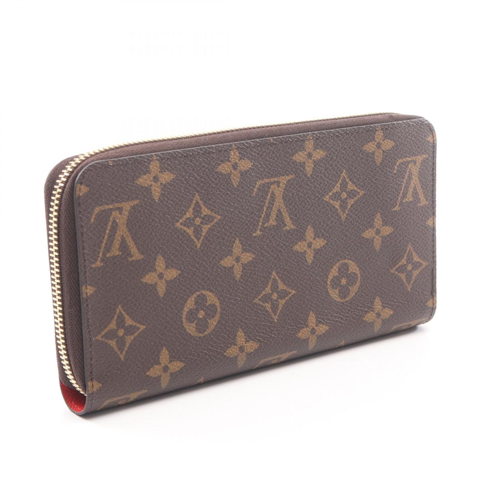 Louis Vuitton Round Wallet Zippy Coquelicot Canvas — view 2
