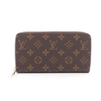 Louis Vuitton Round Wallet Zippy Coquelicot Canvas