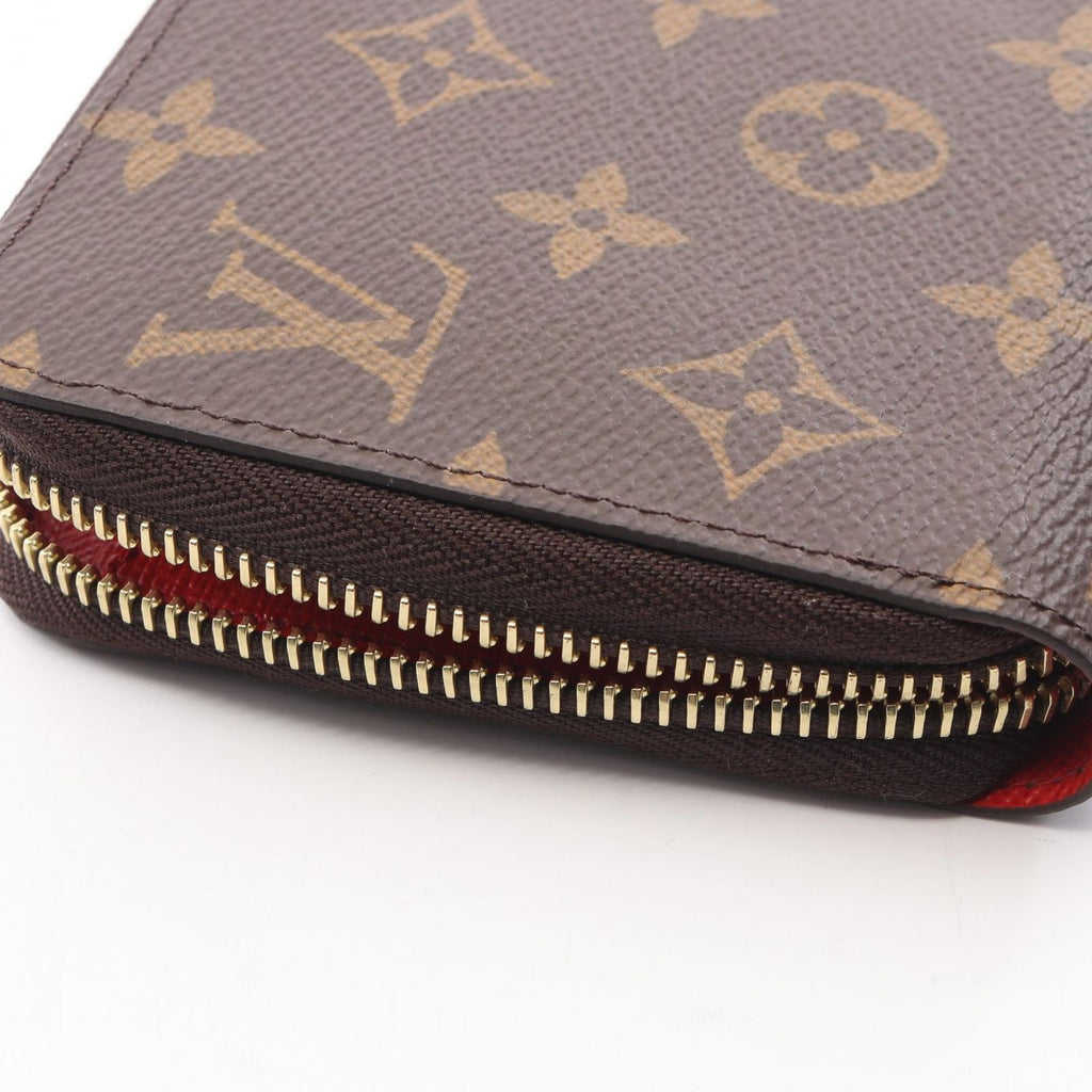 Louis Vuitton Round Wallet Zippy Coquelicot Canvas — view 7