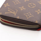 Louis Vuitton Round Wallet Zippy Coquelicot Canvas — view 7