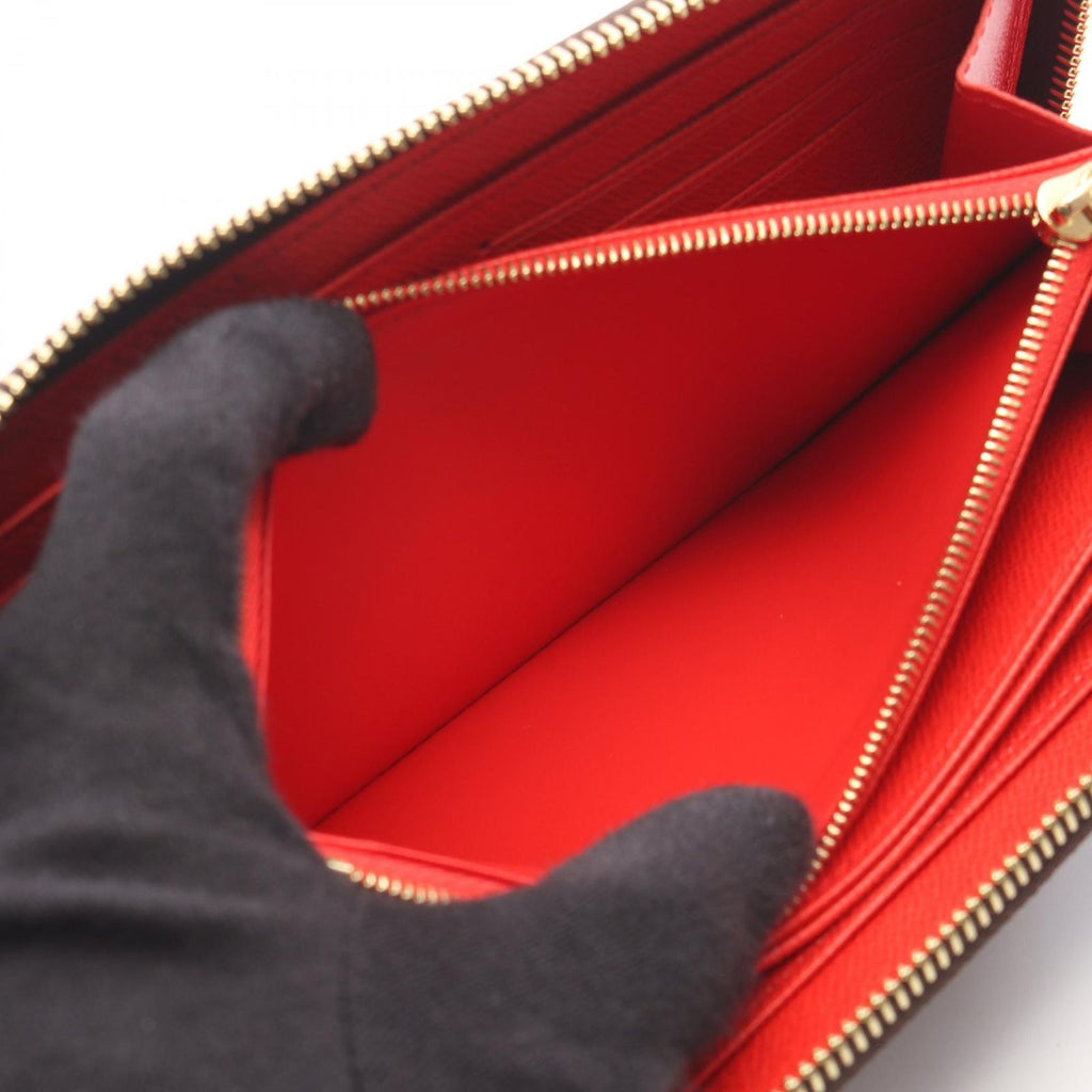 Louis Vuitton Round Wallet Zippy Coquelicot Canvas — view 5