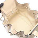 Loewe Shoulder Bag Hammock Drawstring 2-Way Brown Leather — view 3