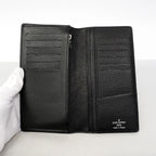 Louis Vuitton Wallet Damier Graphite Portefeuille Brazza Black Gray — view 4