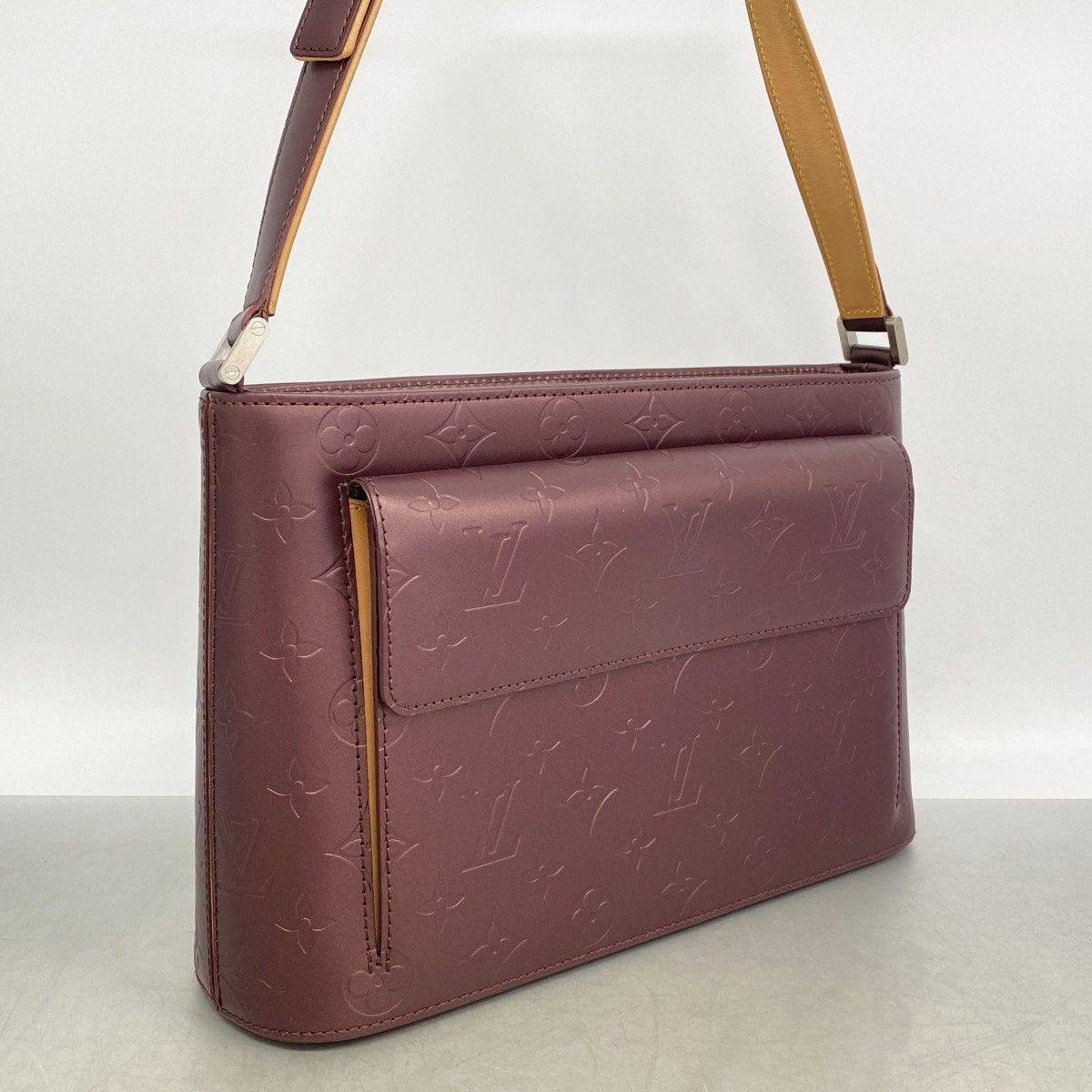 Louis Vuitton Shoulder Bag Monogram Matt Alston Viole — view 2