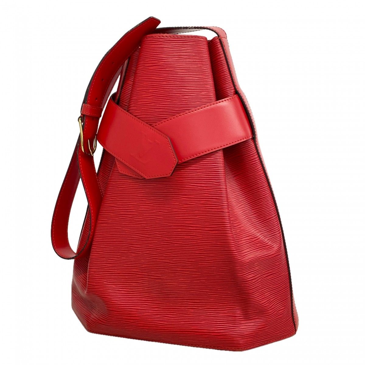 Louis Vuitton Shoulder Bag Epi Sac Depot GM Castilian