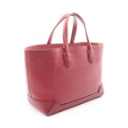 Hermes Handbag Maxi Box Cabas 30 Rouge Grena Calf — view 2