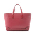 Hermes Handbag Maxi Box Cabas 30 Rouge Grena Calf