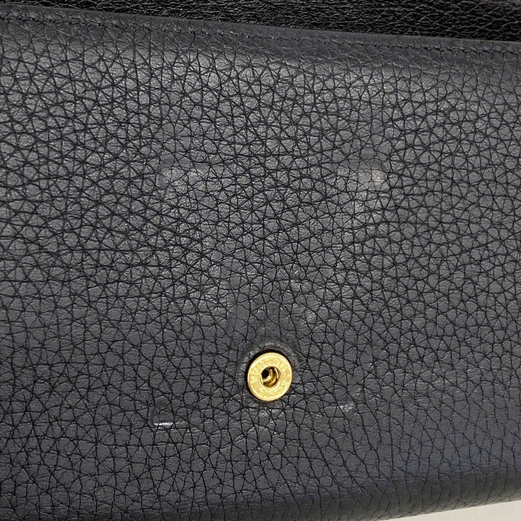 Louis Vuitton Wallet Taurillon Portefeuille Capucines Noir — view 8