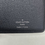 Louis Vuitton Wallet Damier Graphite Portefeuille Brazza Black — view 4