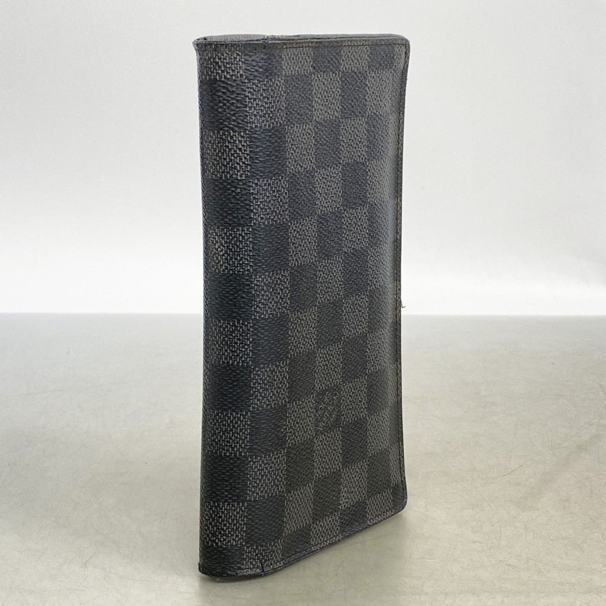 Louis Vuitton Wallet Damier Graphite Portefeuille Brazza Black — view 2