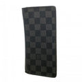 Louis Vuitton Wallet Damier Graphite Portefeuille Brazza Black