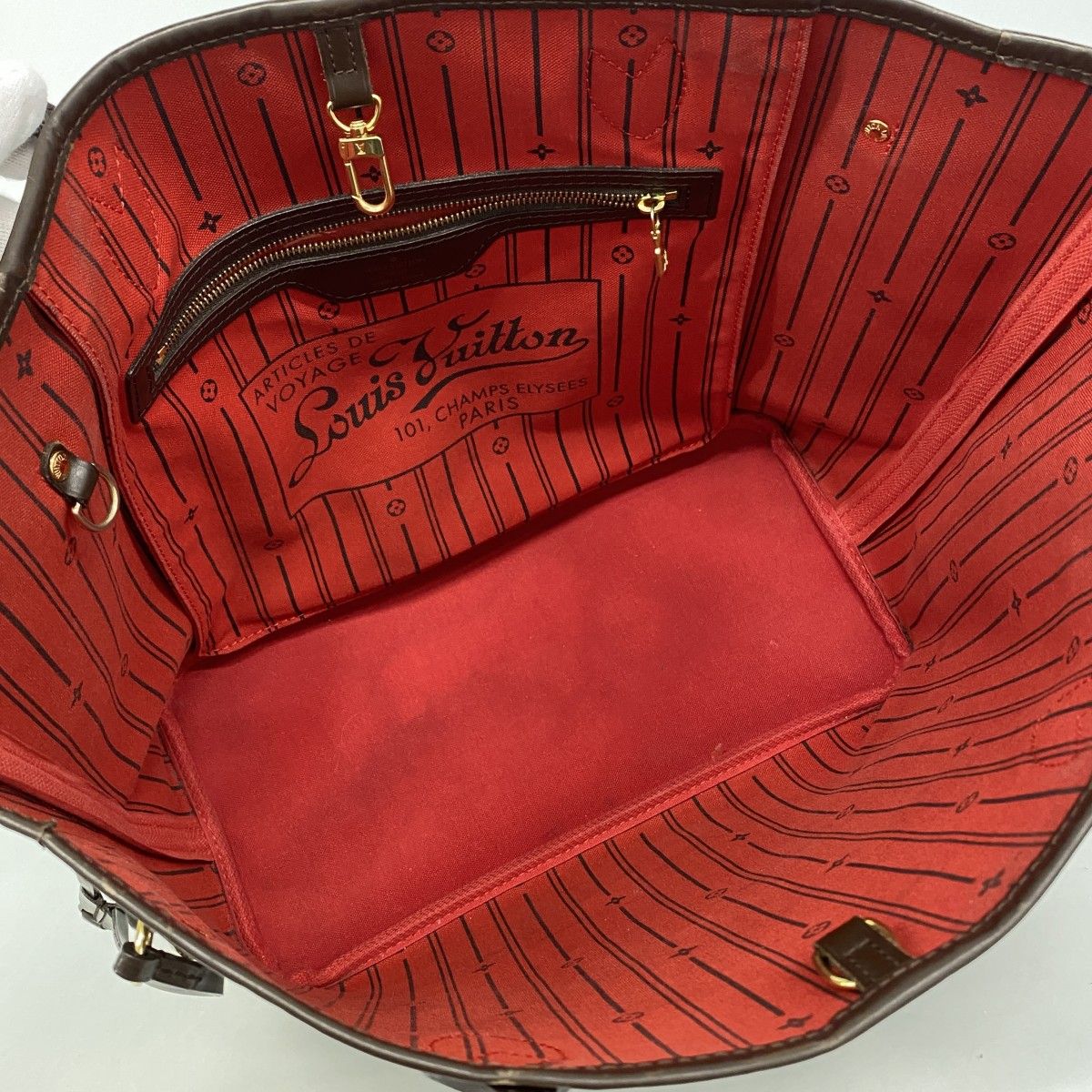 Louis Vuitton Tote Damier Neverfull MM Ebene — view 4