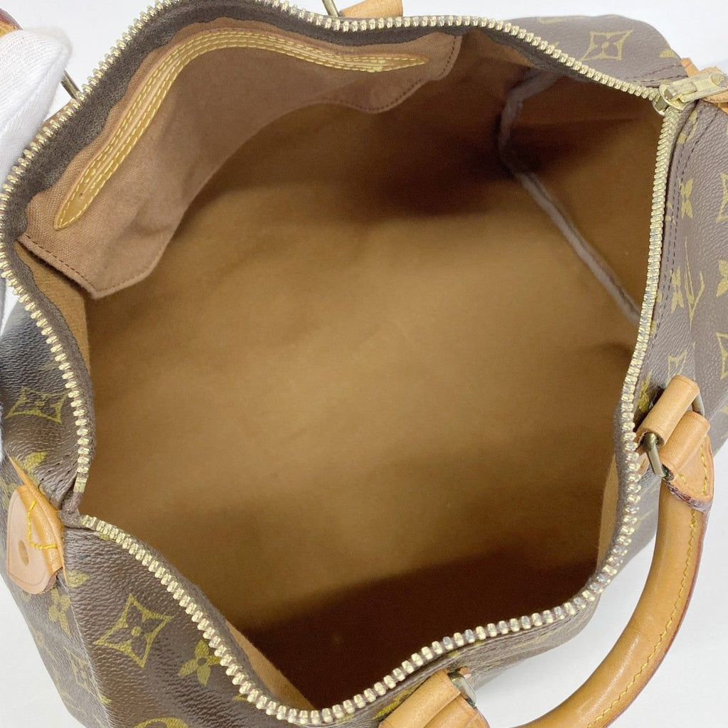 Louis Vuitton Handbag Monogram Speedy 35 Brown — view 4