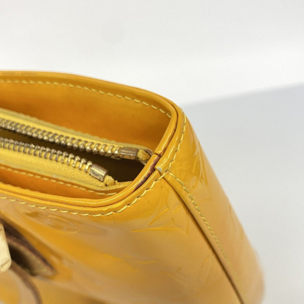 Louis Vuitton Tote Vernis Houston Jaune — view 7