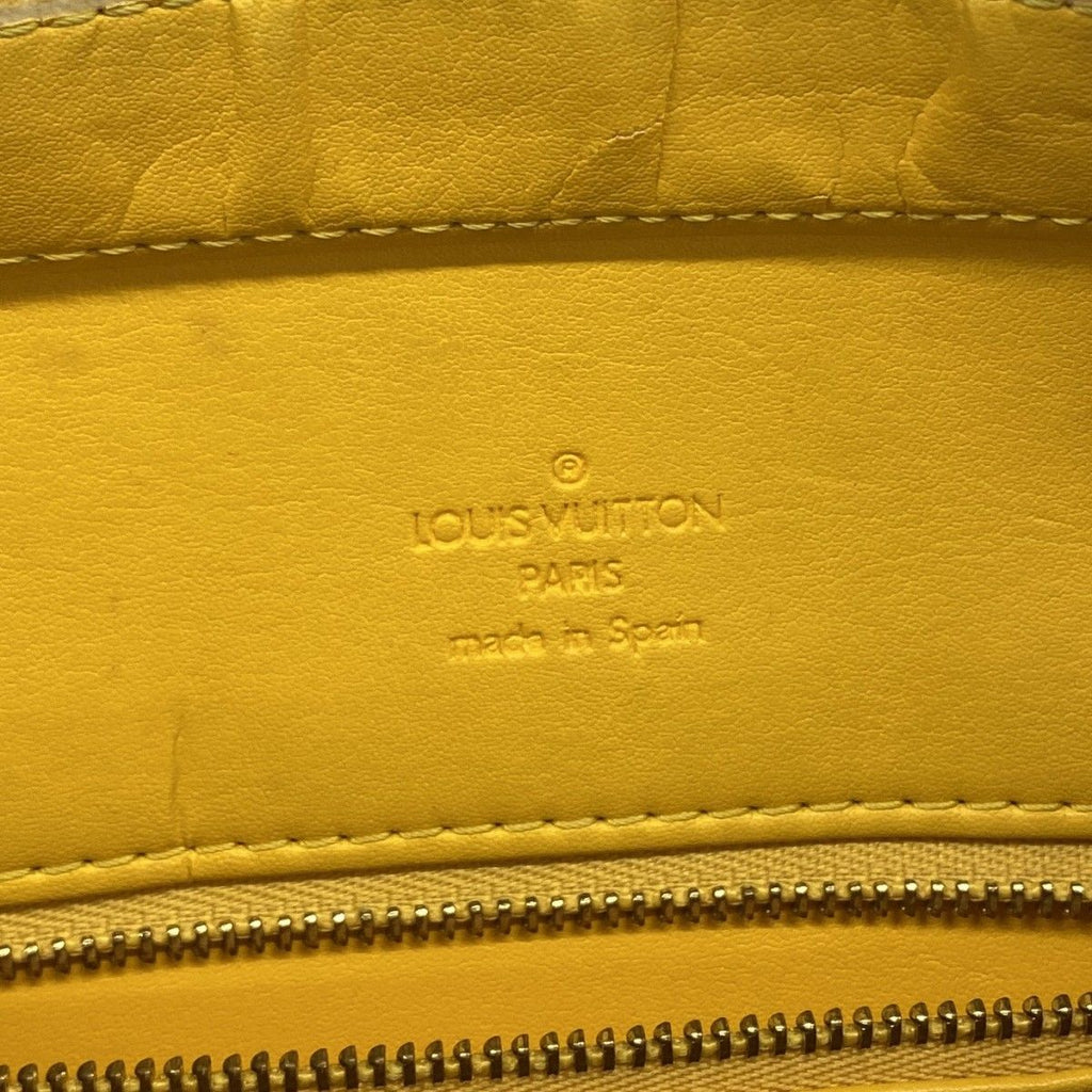 Louis Vuitton Tote Vernis Houston Jaune — view 5