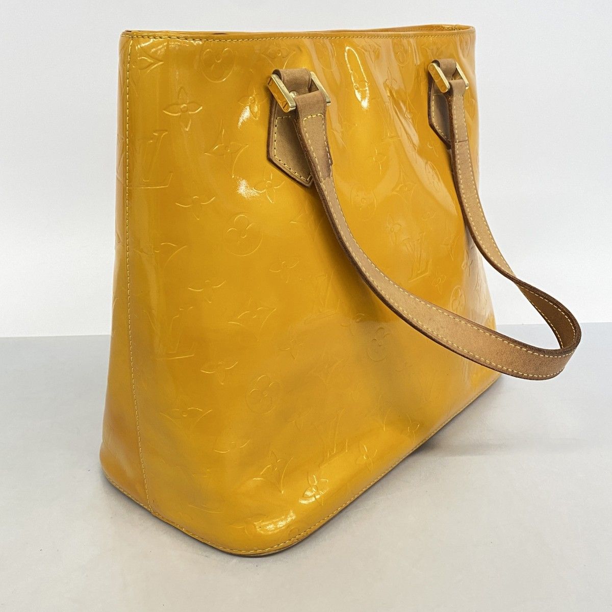 Louis Vuitton Tote Vernis Houston Jaune — view 2