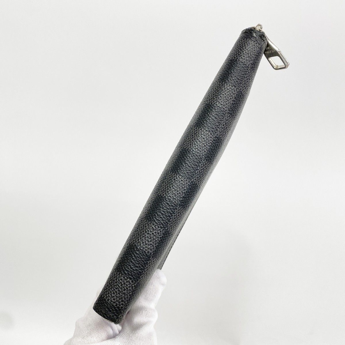 Louis Vuitton Wallet Damier Graphite Zippy Vertical Black — view 8