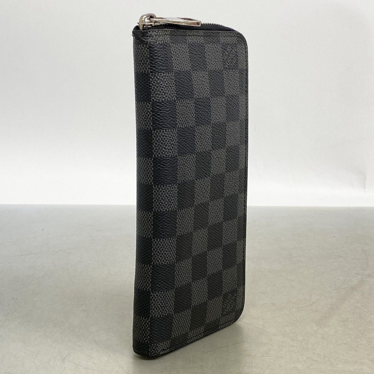 Louis Vuitton Wallet Damier Graphite Zippy Vertical Black — view 2