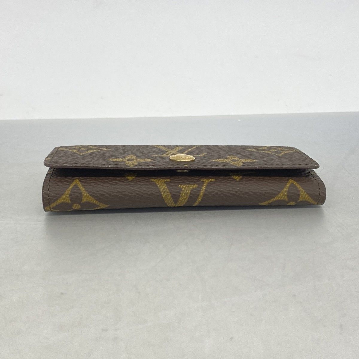 Louis Vuitton Key Case Monogram Multicles 4 Brown Key Holder — view 2