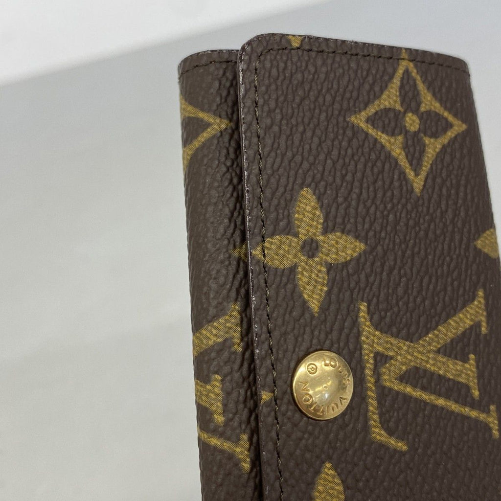 Louis Vuitton Key Case Monogram Multicles 4 Brown Key Holder — view 7