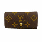 Louis Vuitton Key Case Monogram Multicles 4 Brown Key Holder