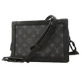 Louis Vuitton Shoulder Bag Monogram Eclipse Soft Trunk Black