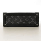 Louis Vuitton Shoulder Bag Monogram Eclipse Soft Trunk Black — view 3