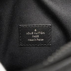 Louis Vuitton Shoulder Bag Monogram Eclipse Soft Trunk Black — view 5