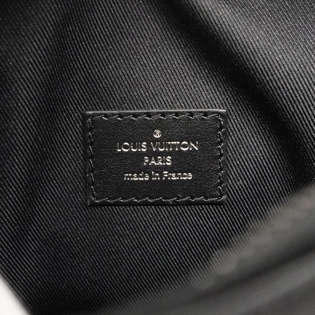 Louis Vuitton Shoulder Bag Monogram Eclipse Soft Trunk Black — view 5